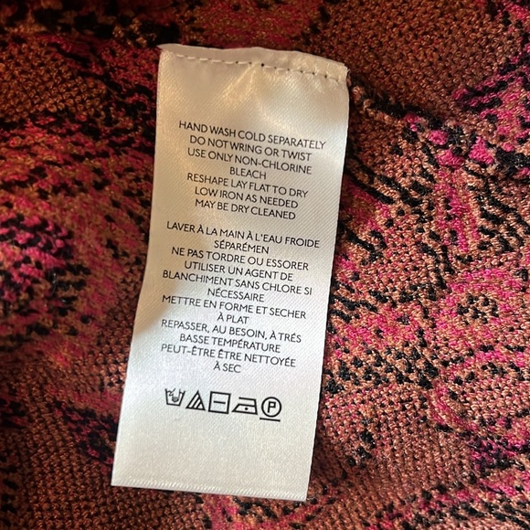 Free People Sammie Blazer Jacket M jacquard knit - Picture 8 of 9